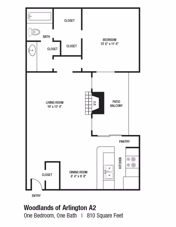 Unit 317 270 floor plan
